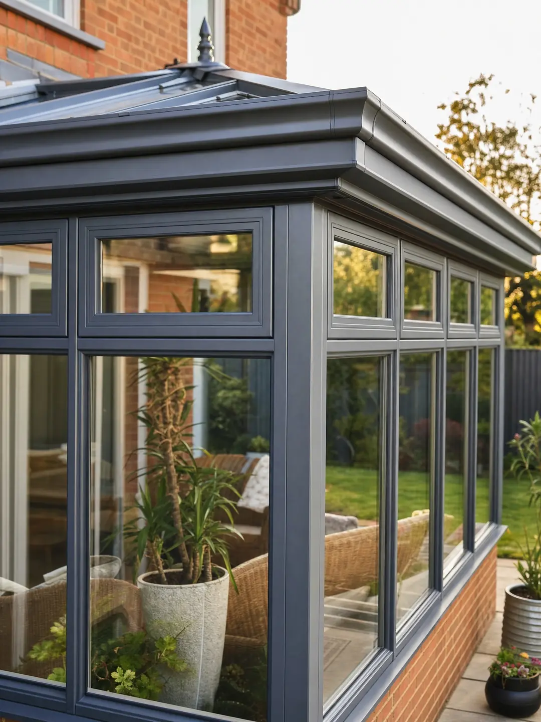 The finished conservatories spray finish