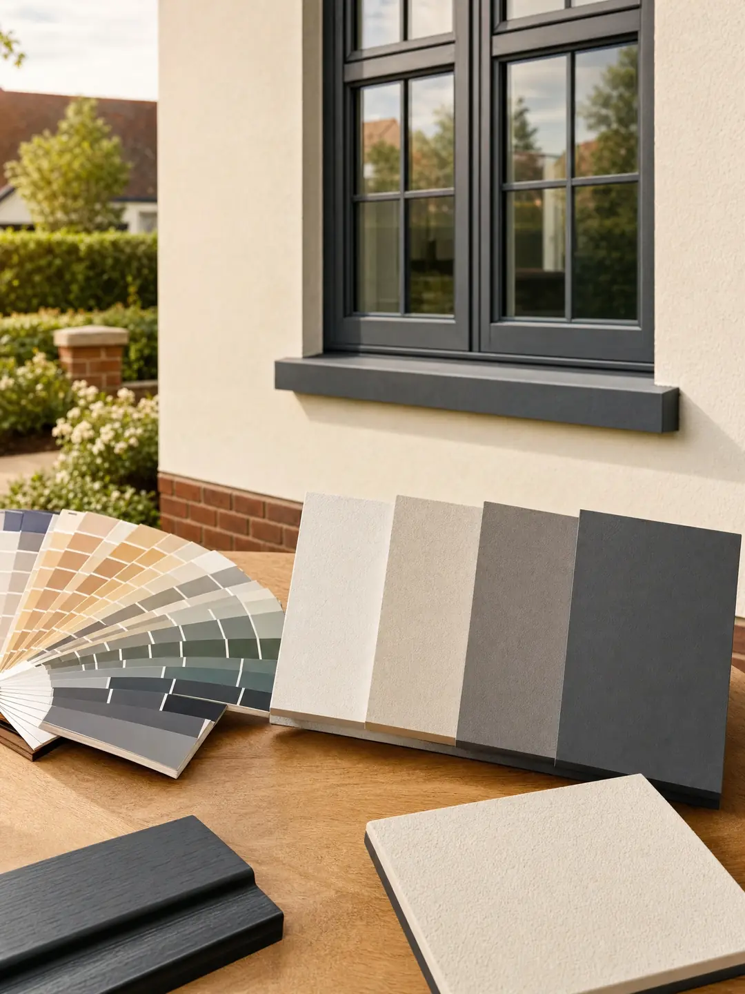 RAL colour and finish options for exterior finish