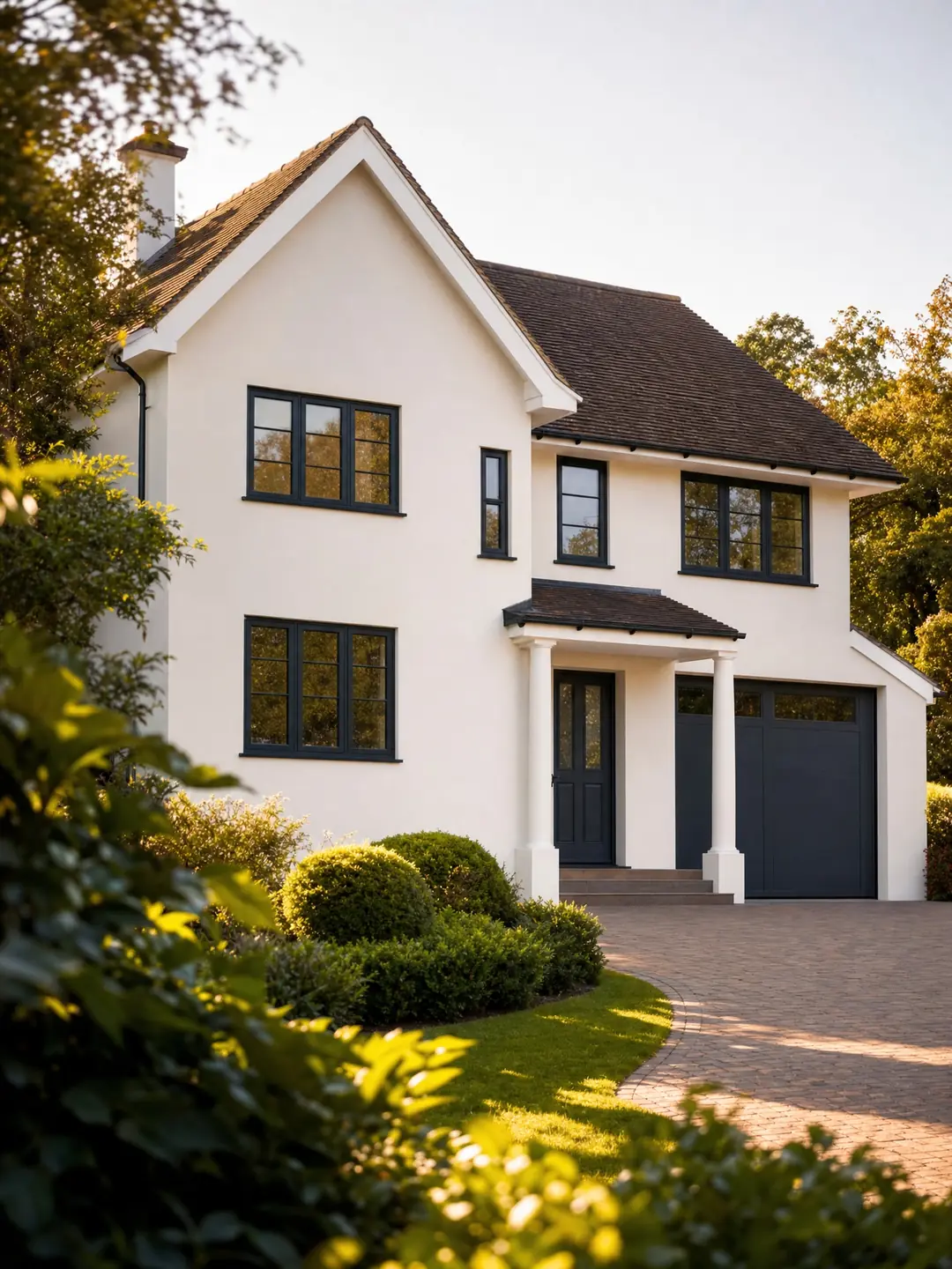 A South East home freshly spray finished