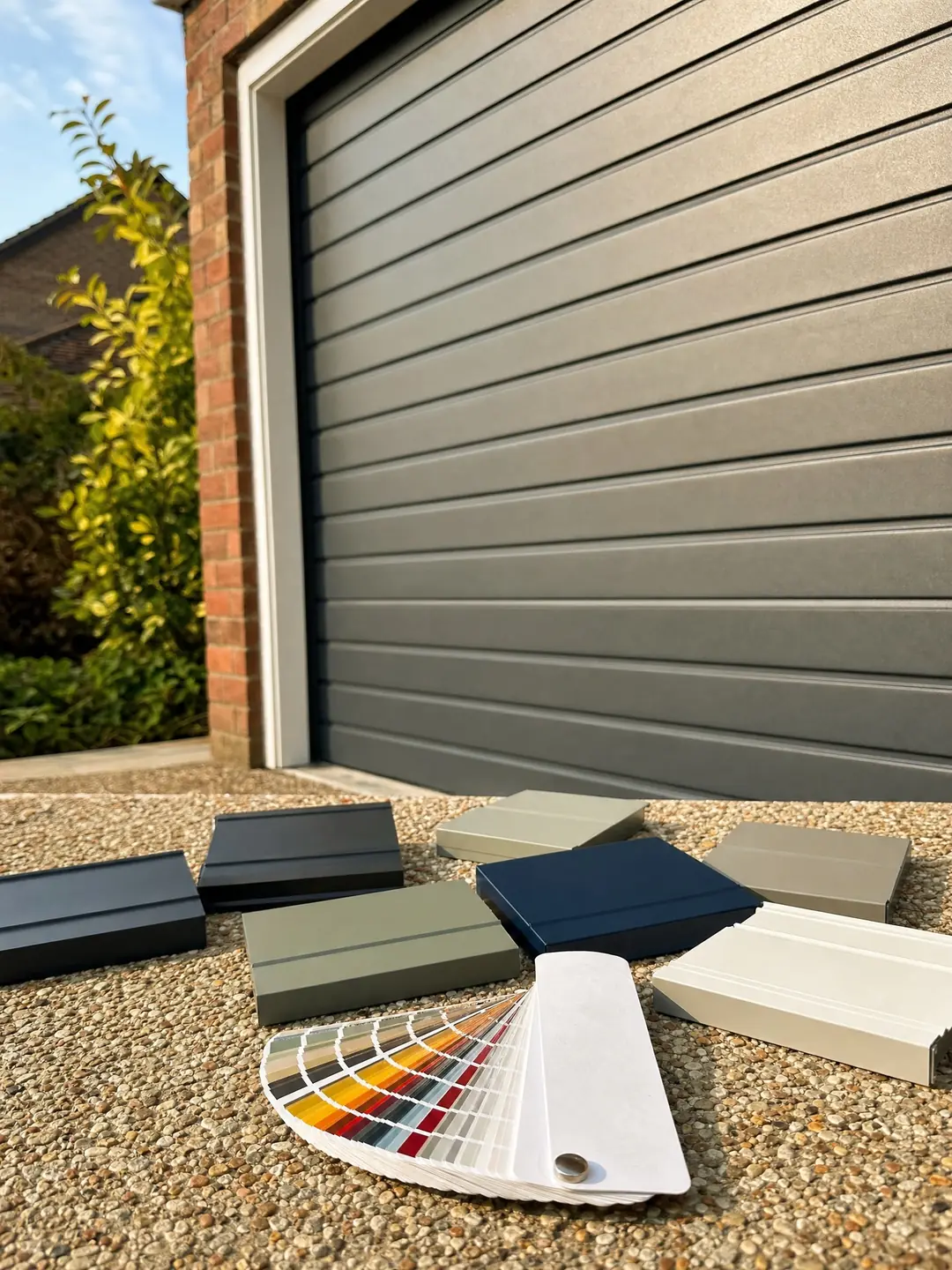 RAL colour and finish options for garage doors