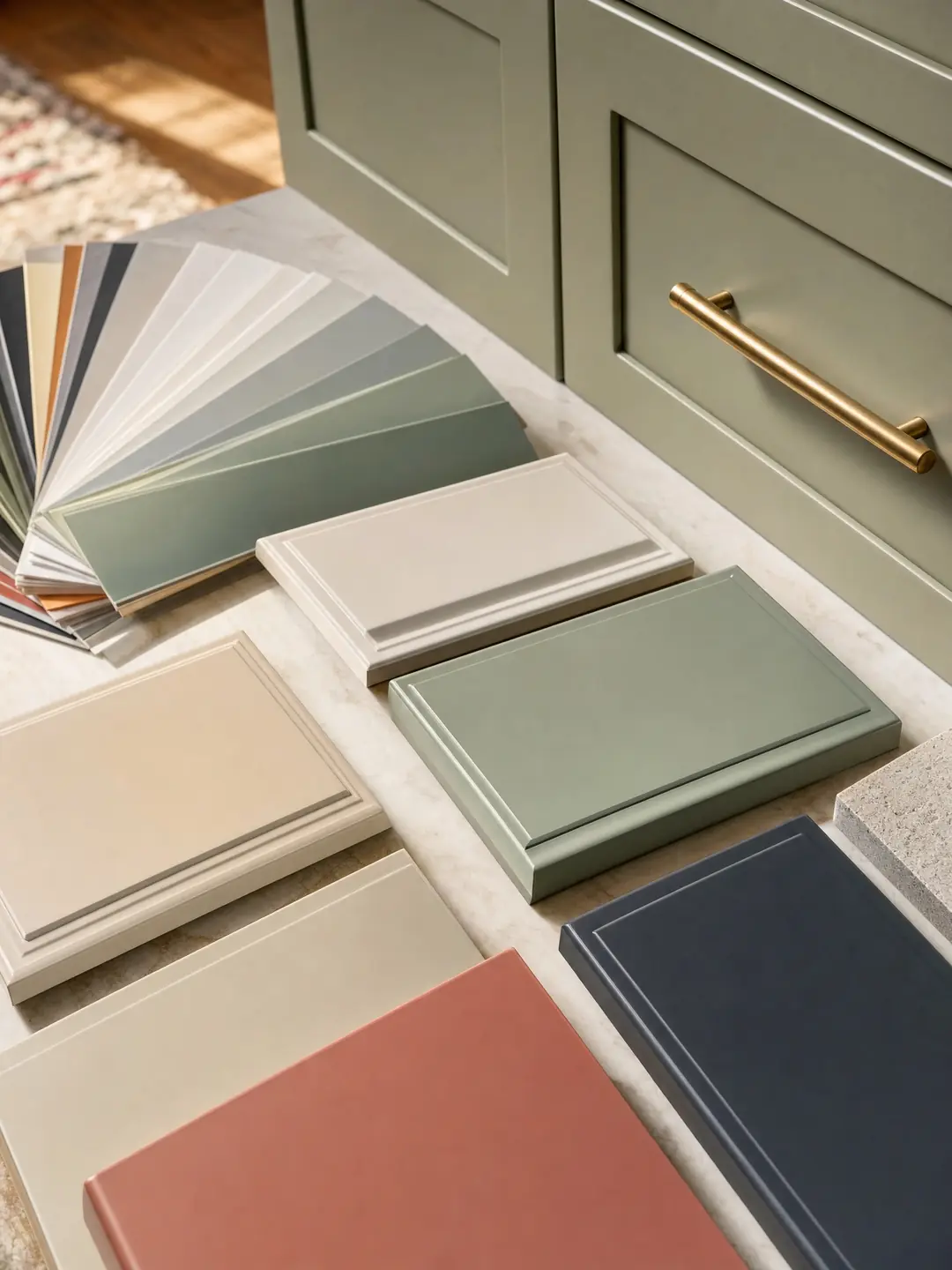 RAL colour and finish options for kitchen resprays