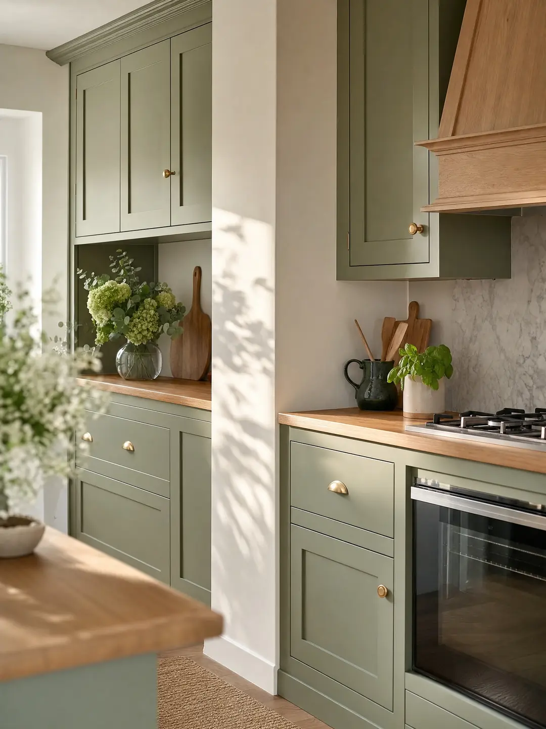 kitchen respray in Alton — freshly sprayed finish
