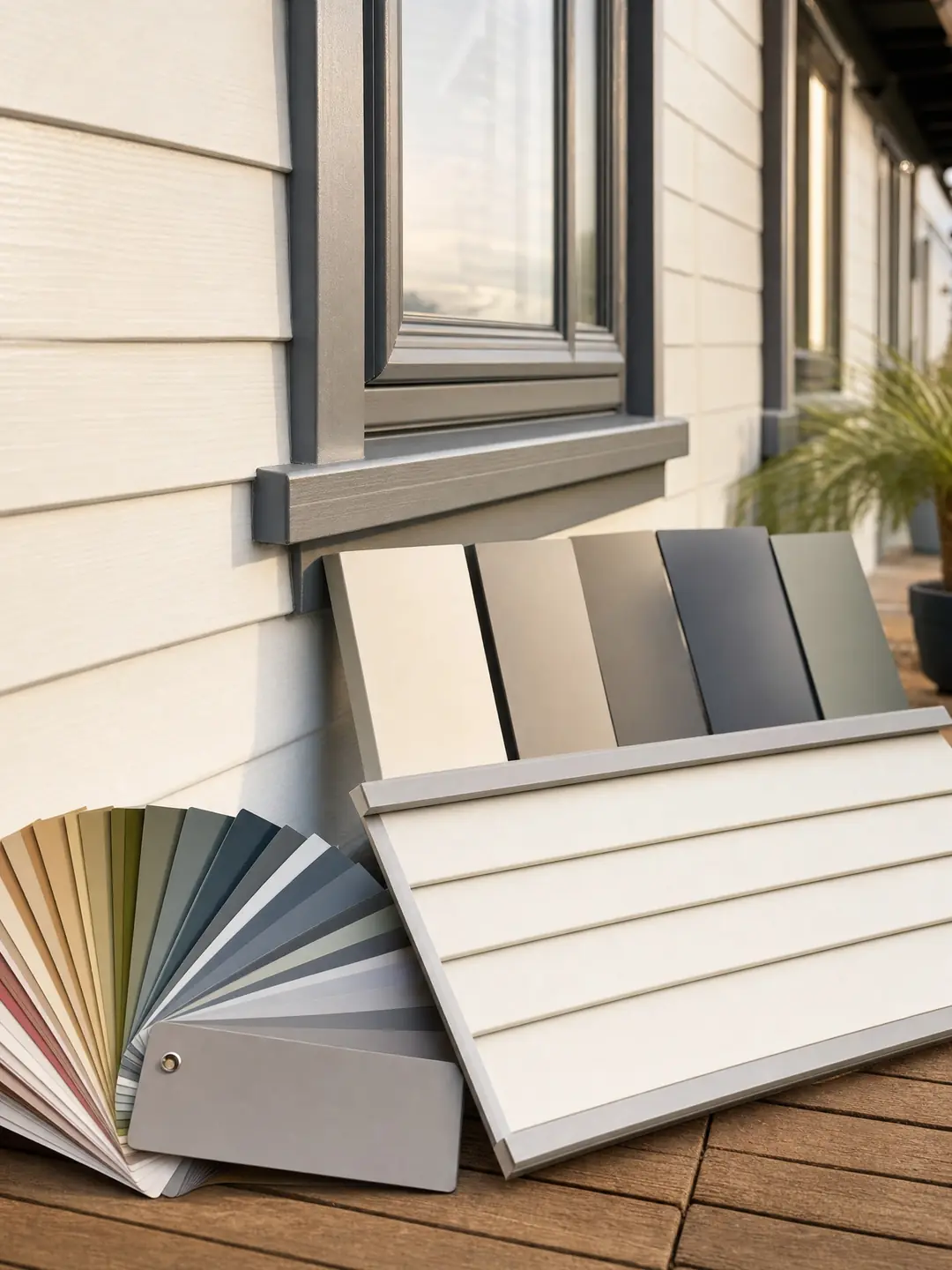 RAL colour and finish options for park homes